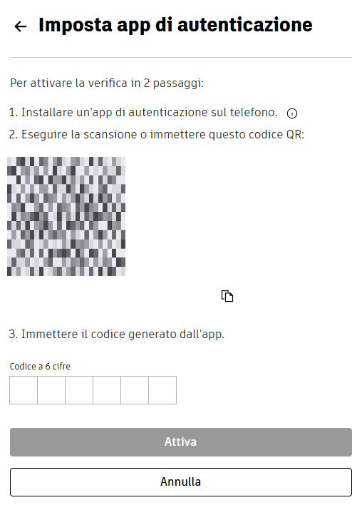 Passaggio 3